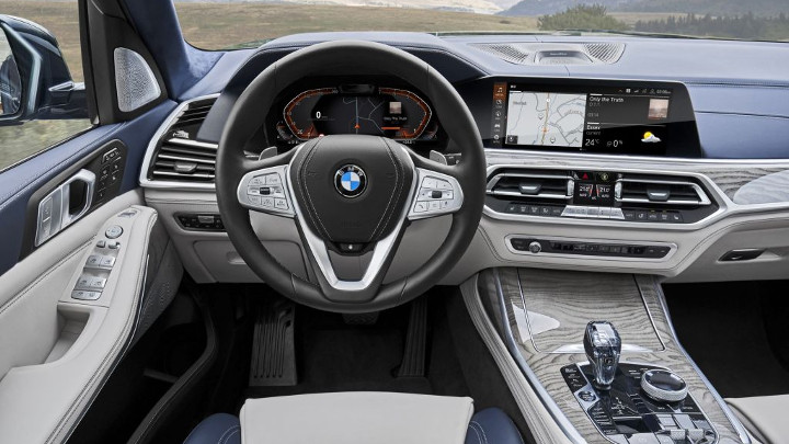 BMW X7 2019 interieur